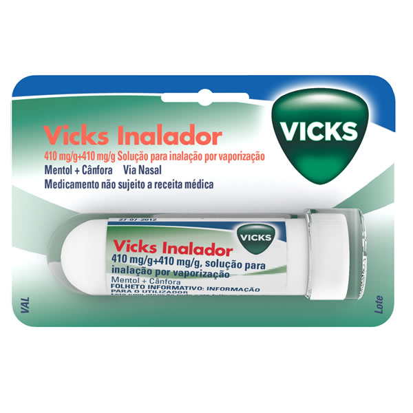 Imagem de Vicks Inalador, 410/410 mg/1 g x 1 inal stick