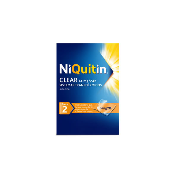 Imagem de Niquitin Clear, 14 mg/24 h x 14 sist transder