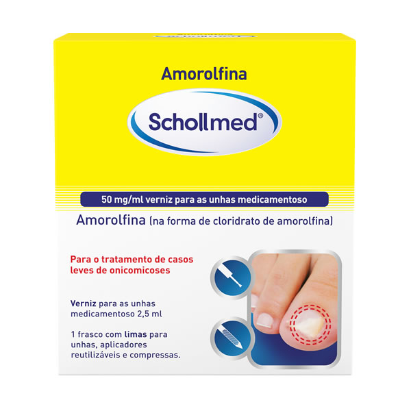 Imagem de Amorolfina Schollmed, 50 mg/mL -2,5mL x 1 verniz