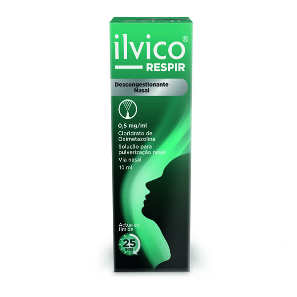 Imagem de Ilvico Respir , 0.5 mg/ml Frasco 10 ml Sol pulv nasal