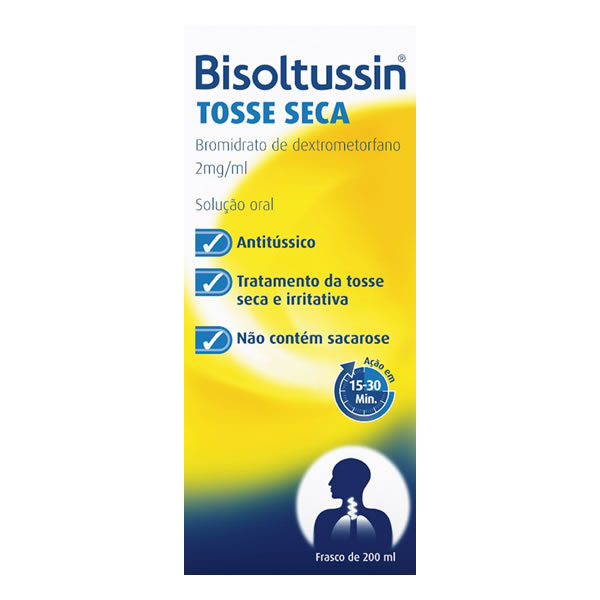 Imagem de Bisoltussin Tosse Seca, 2 mg/mL-200 mL x 1 sol oral mL