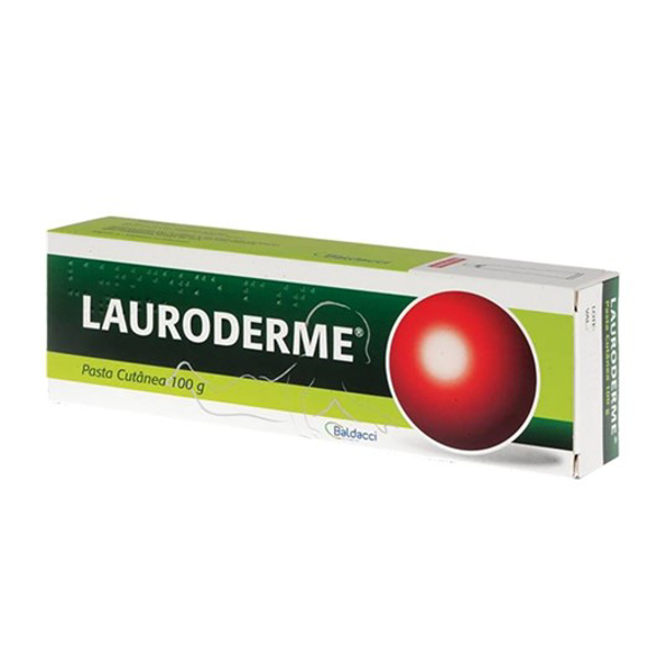 Imagem de Lauroderme , 95 mg/g + 5 mg/g Bisnaga 100 g Pasta cutan