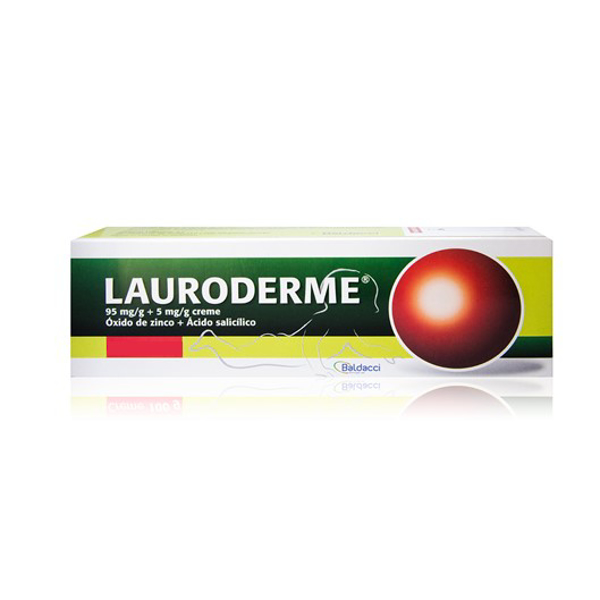 Imagem de Lauroderme , 95 mg/g + 5 mg/g Bisnaga 50 g Pasta cutan