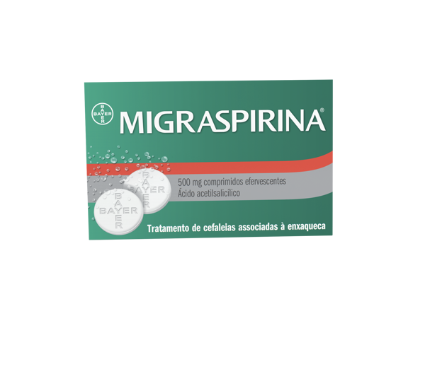 Imagem de Migraspirina, 500 mg x 12 comp eferv
