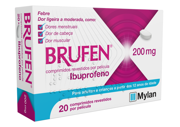 Imagem de Brufen, 200 mg x 20 comp rev