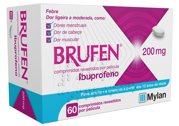 Imagem de Brufen, 200 mg x 60 comp rev