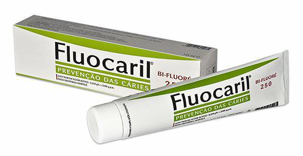 Imagem de Fluocaril Bi-Fluoré , 3.315 mg/g + 7.6 mg/g Bisnaga 125 ml Pasta dentífric