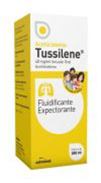 Imagem de Acetilcisteína Tussilene, 40 mg/mL-200 mL x 1 sol oral mL