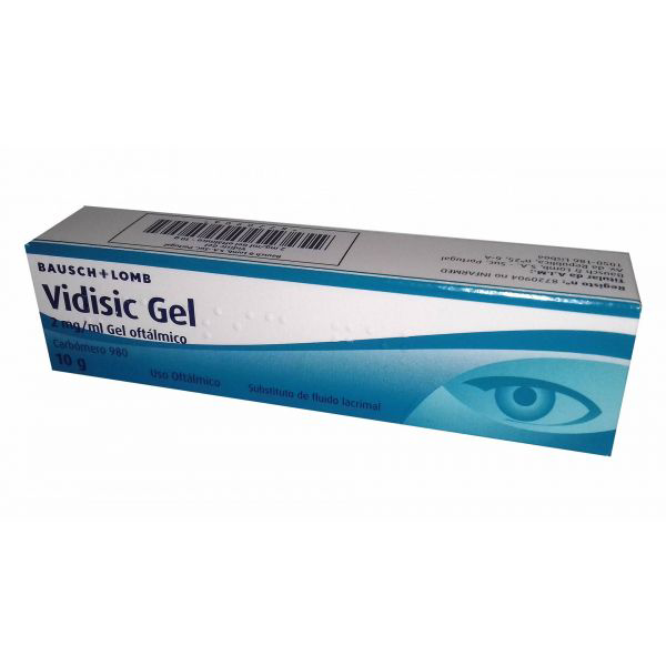 Imagem de Vidisic Gel, 2 mg/g-10 g x 1 gel oft bisnaga
