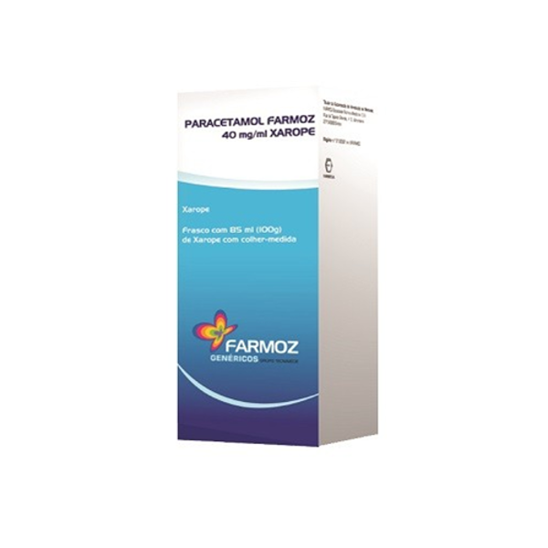 Imagem de Paracetamol Farmoz, 40 mg/mL-85 mL x 1 xar mL