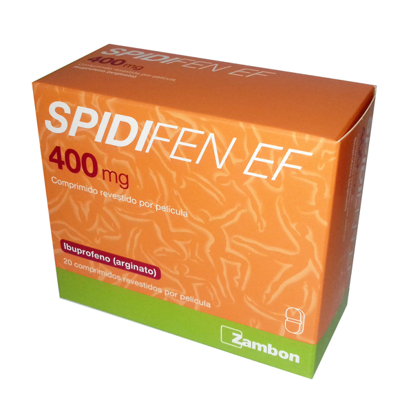 Imagem de Spidifen EF, 400 mg x 20 comp rev