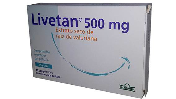 Imagem de Livetan, 500 mg x 40 comp rev