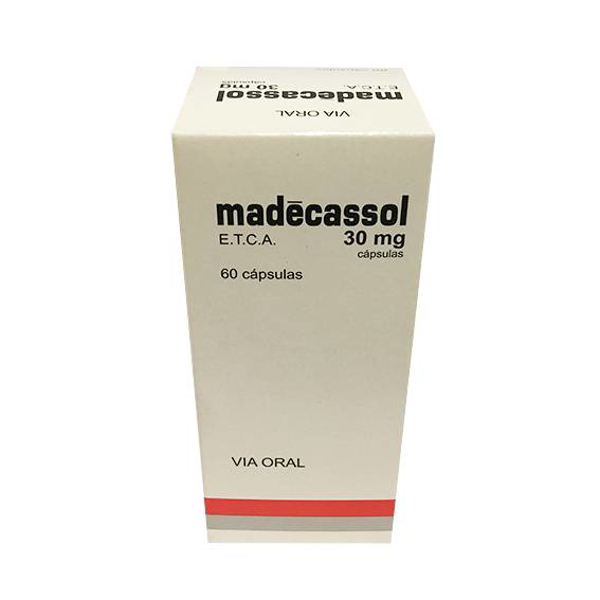 Imagem de Madécassol, 30 mg x 60 cáps