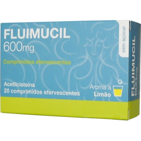 Imagem de Fluimucil, 600 mg x 20 comp eferv