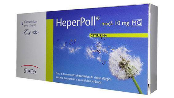 Imagem de Heperpoll Maçã MG, 10 mg x 14 comp chupar
