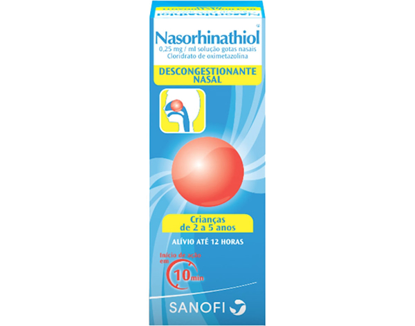 Imagem de Nasorhinathiol, 0,25 mg/mL-15mL x 1 sol nasal conta-gotas