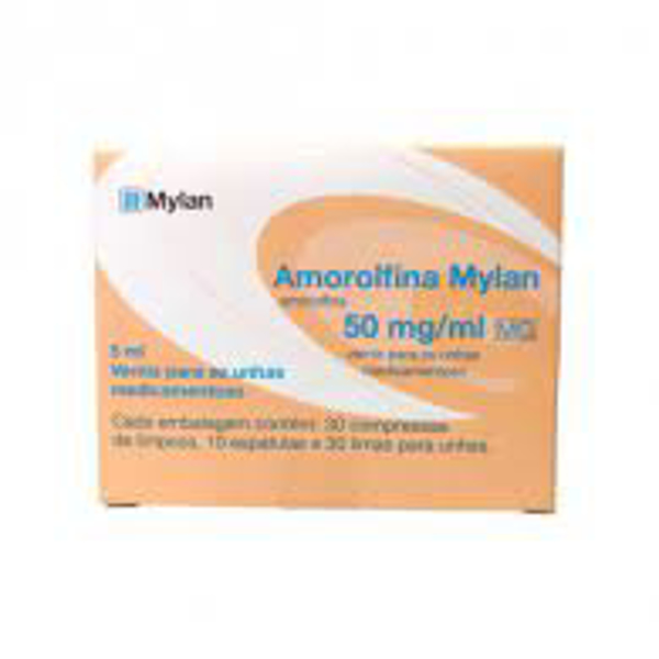 Imagem de Amorolfina Mylan MG, 50 mg/mL-5 mL x 1 verniz
