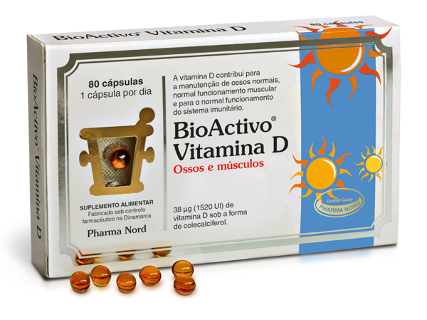 Imagem de Bioactivo Vitamina D Capsx80 cáps(s)