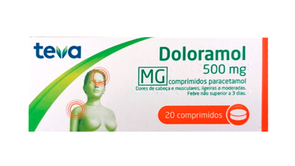Imagem de Doloramol MG, 500 mg Blister 20 Unidade(s) Comp