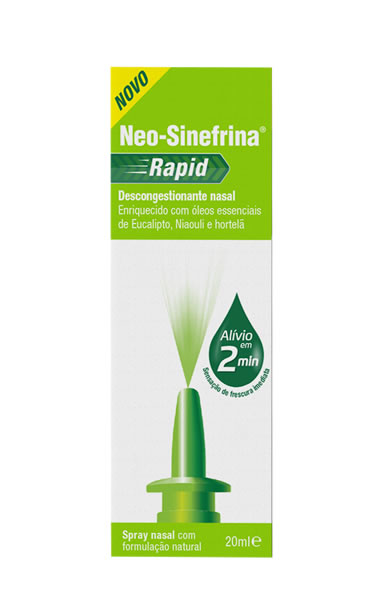 Imagem de Neo Sinefrina Rapid Nebulizador 20ml