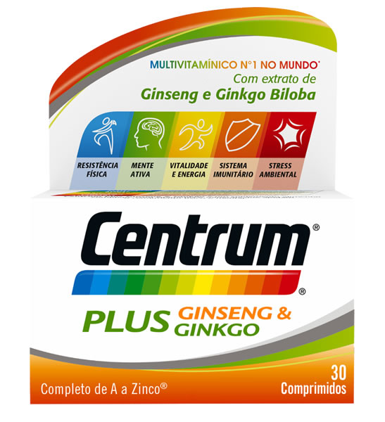Picture of Centrum Plus Ginseng Ginkgo Compx30