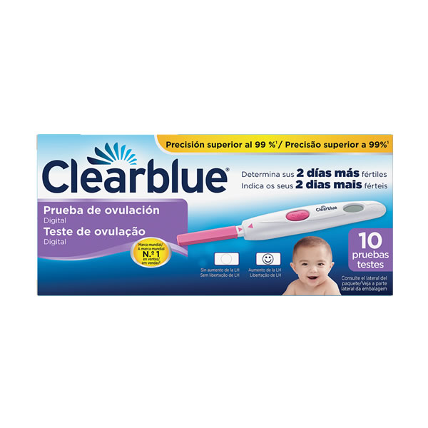 Picture of Clearblue Digital Teste Ovulacao X 10