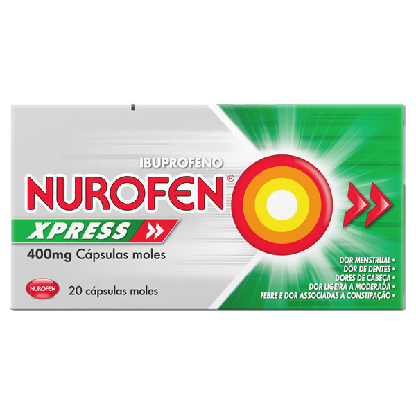 Picture of Nurofen Xpress, 400 mg x 20 cáps mole