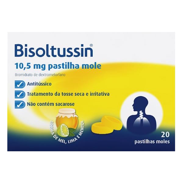 Picture of Bisoltussin, 10,5 mg x 20 pst