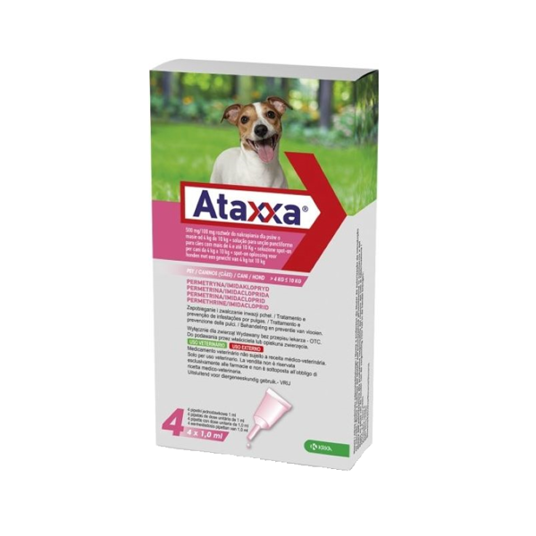 Picture of Ataxxa Sol Pip 500/100mg Cao 4-10kg X4