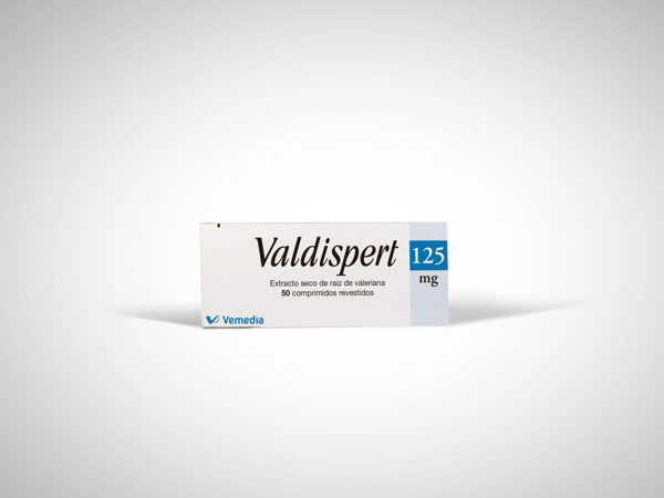 Picture of Valdispert, 125 mg x 50 comp rev