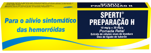 Picture of Sperti Preparacao H, 10/30 mg/g-25g x 1 pda rect bisnaga