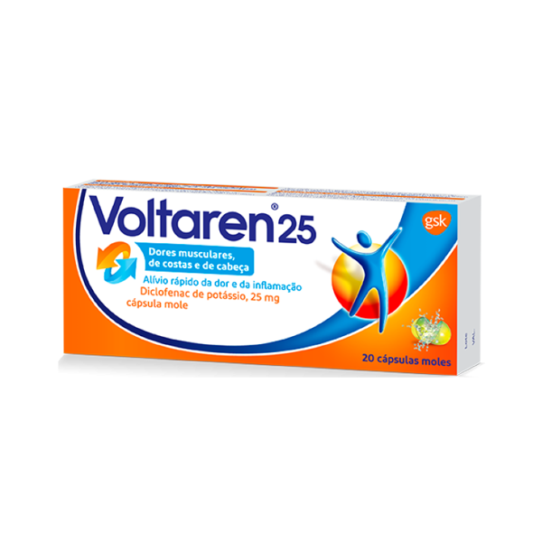 Picture of Voltaren 25, 25 mg x 10 cáps mole