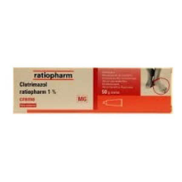 Picture of Clotrimazol Ratiopharm 1% MG, 10 mg/g-20 g x 1 creme bisnaga