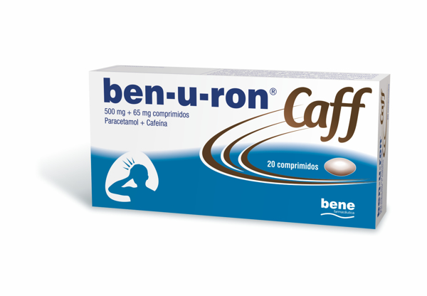 Picture of Ben-u-ron Caff, 500/65 mg x 20 comp