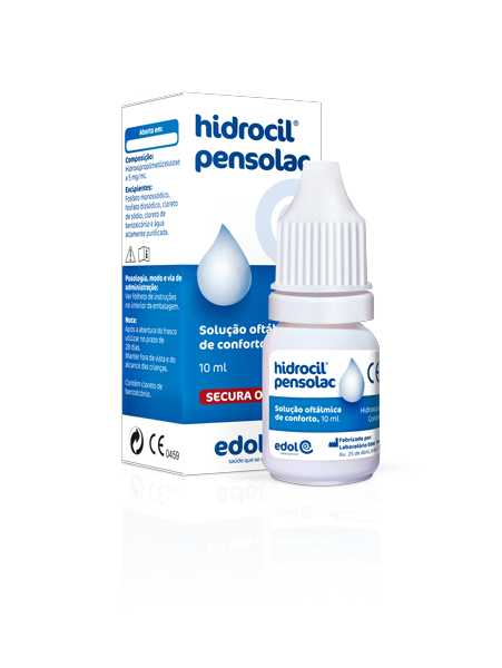 Imagem de Hidrocil Pensolac Colirio 0,5% 10 Ml