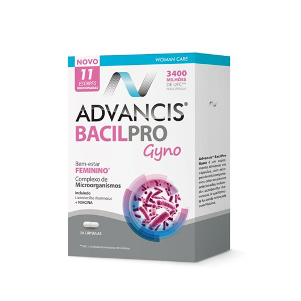 Picture of Advancis Bacilpro Gyno Caps X20 cáps(s)