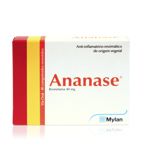 Imagem de Ananase, 40 mg x 40 comp rev
