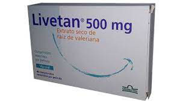 Picture of Livetan, 500 mg x 20 comp rev