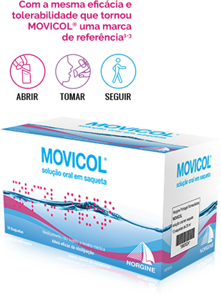 Picture of Movicol, 25 mL x 10 sol oral saq