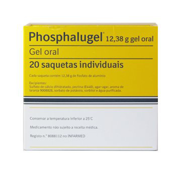 Picture of Phosphalugel , 12.38 g 20 Saqueta Gel oral