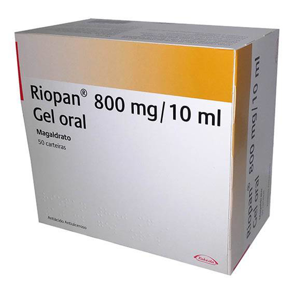 Picture of Riopan, 800 mg/10 mL x 50 gel oral saq
