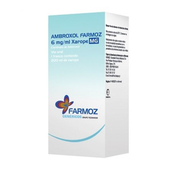 Picture of Ambroxol Farmoz MG, 6 mg/mL-200 mL x 1 xar medida