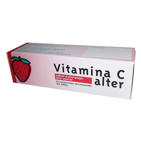 Picture of Vitamina C Alter Morango, 1000 mg x 20 comp eferv