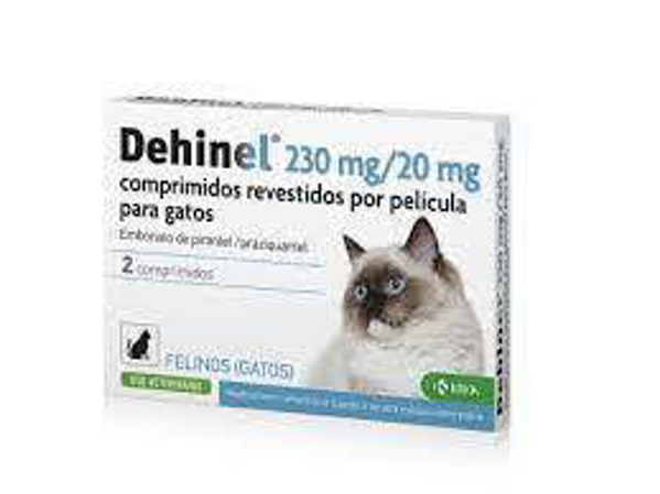 Picture of Dehinel 230mg/20mg Comp X2 Gato